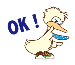 Blue tie's Dougy sticker #12493766