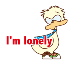 Blue tie's Dougy sticker #12493772