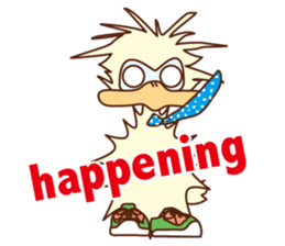 Blue tie's Dougy sticker #12493777