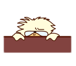 Blue tie's Dougy sticker #12493780