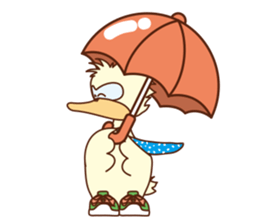 Blue tie's Dougy sticker #12493782