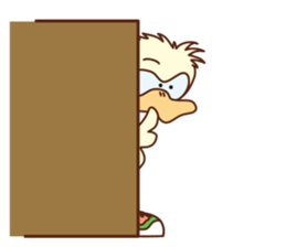 Blue tie's Dougy sticker #12493783