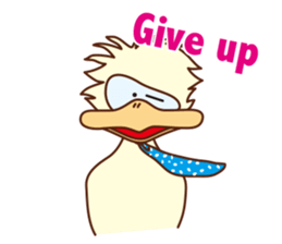 Blue tie's Dougy sticker #12493785