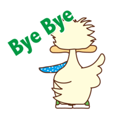 Blue tie's Dougy sticker #12493786