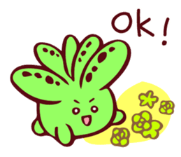 Succulents and cactus world sticker #12495414
