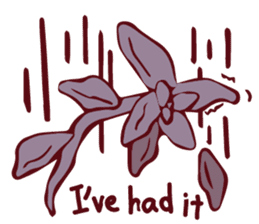 Succulents and cactus world sticker #12495443
