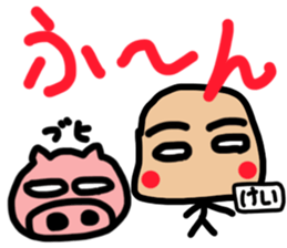 Sticker for Kei sticker #12495889