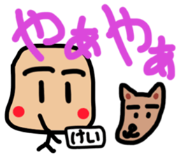 Sticker for Kei sticker #12495890