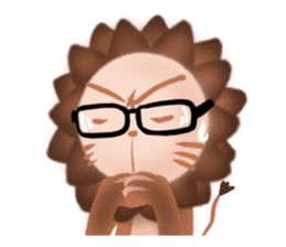 The colorful world of Little Lion Ver.4 sticker #12495912