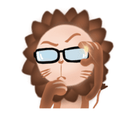 The colorful world of Little Lion Ver.4 sticker #12495913