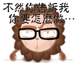 The colorful world of Little Lion Ver.4 sticker #12495919