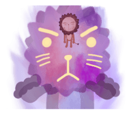 The colorful world of Little Lion Ver.4 sticker #12495920