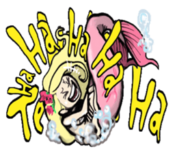 DEEP DEEP BLUE 2 sticker #12496004