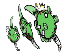 DEEP DEEP BLUE 2 sticker #12496005