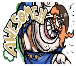 DEEP DEEP BLUE 2 sticker #12496011