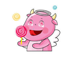 An Angel Calf's Story Animated Vol 3 sticker #12496375