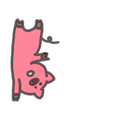 from the side animals sticker #12496449