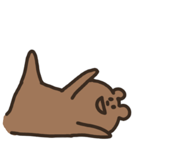 from the side animals sticker #12496453