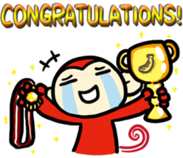 FJUMONKEY: SPORT sticker #12496671