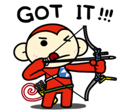 FJUMONKEY: SPORT sticker #12496679