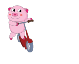 One of us: The Plump Pink, Animate Vol 4 sticker #12496742