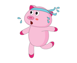 One of us: The Plump Pink, Animate Vol 4 sticker #12496743