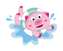 One of us: The Plump Pink, Animate Vol 4 sticker #12496744