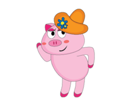 One of us: The Plump Pink, Animate Vol 4 sticker #12496749