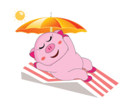 One of us: The Plump Pink, Animate Vol 4 sticker #12496750