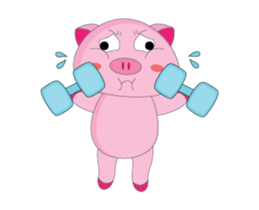 One of us: The Plump Pink, Animate Vol 4 sticker #12496752