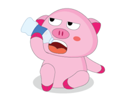 One of us: The Plump Pink, Animate Vol 4 sticker #12496754