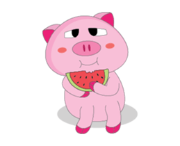 One of us: The Plump Pink, Animate Vol 4 sticker #12496756