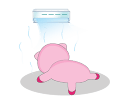 One of us: The Plump Pink, Animate Vol 4 sticker #12496758