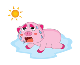 One of us: The Plump Pink, Animate Vol 4 sticker #12496759