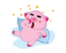 One of us: The Plump Pink, Animate Vol 4 sticker #12496764