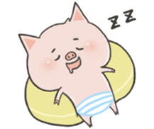 Jade pig sticker #12497114