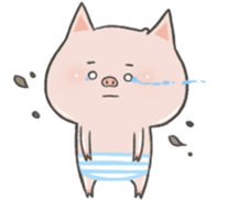 Jade pig sticker #12497119