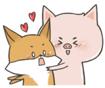 Jade pig sticker #12497120