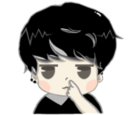 IM WHY sticker #12497646