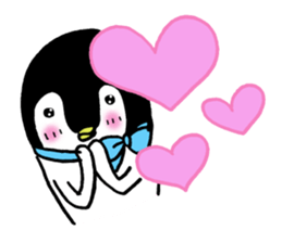 Convenient penguin 4 sticker #12497810