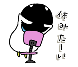 Convenient penguin 4 sticker #12497817