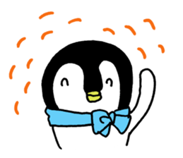 Convenient penguin 4 sticker #12497823
