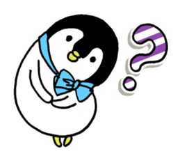 Convenient penguin 4 sticker #12497834