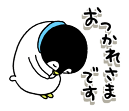 Convenient penguin 4 sticker #12497839