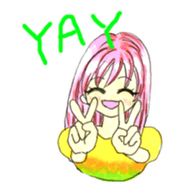 Ordinary days with girl. sticker #12498103