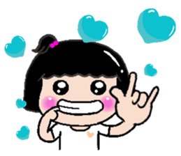 Peaches - everyday language -4 sticker #12498232