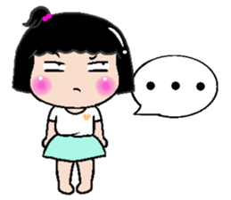 Peaches - everyday language -4 sticker #12498242