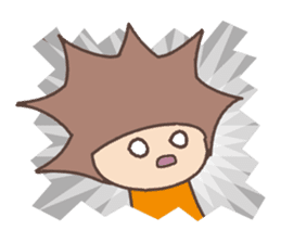 Sunny and sometimes rainy sticker #12498266