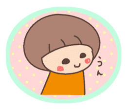 Sunny and sometimes rainy sticker #12498272