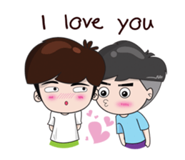 Gay man 69 sticker #12498471